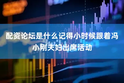 配资论坛是什么记得小时候跟着冯小刚夫妇出席活动