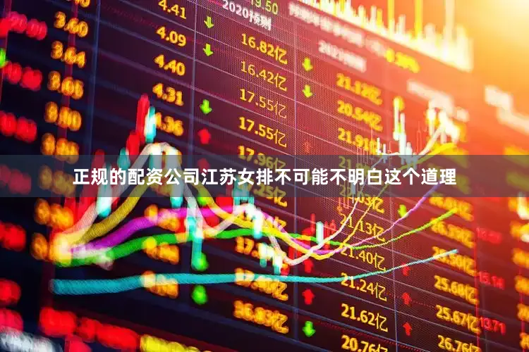 正规的配资公司江苏女排不可能不明白这个道理